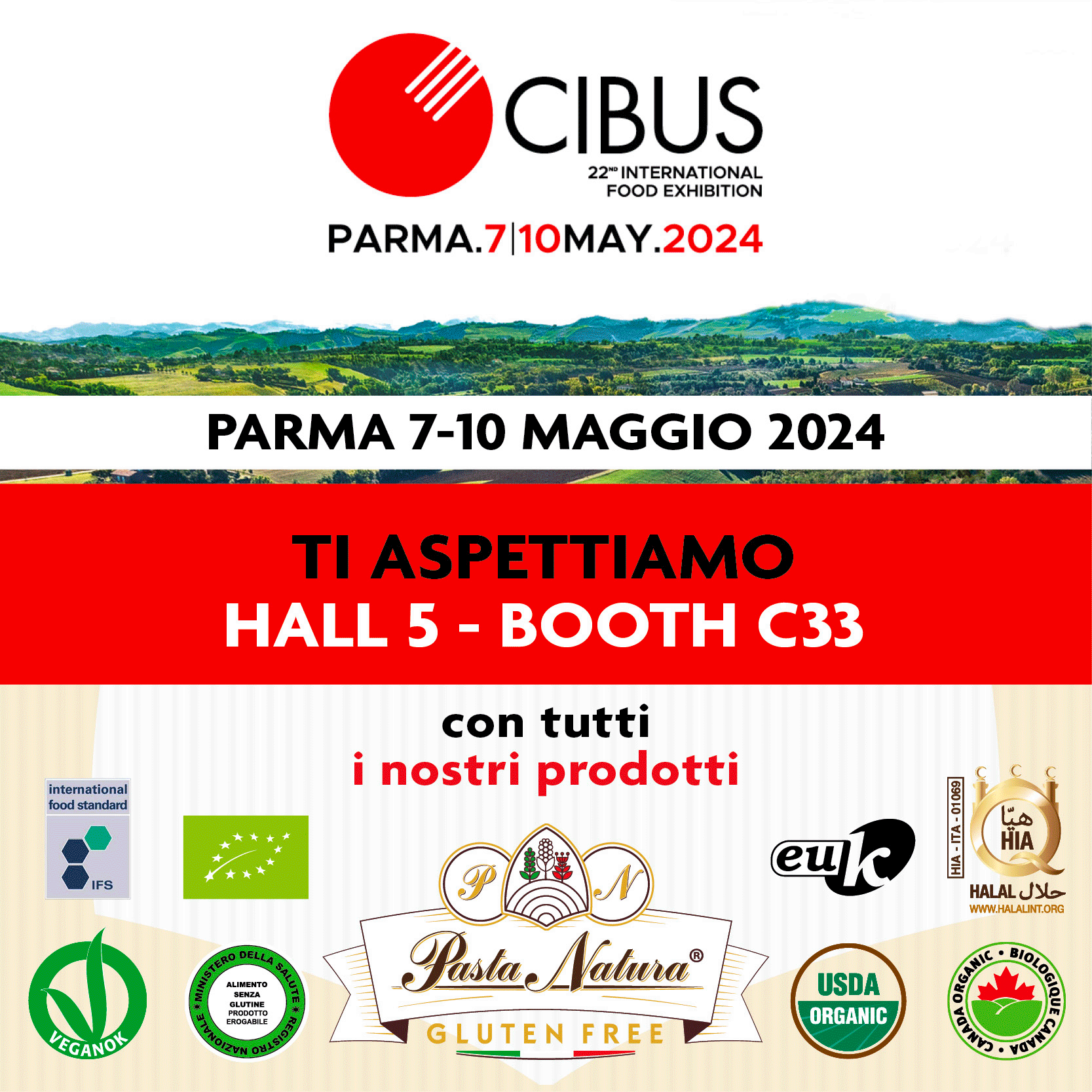 PASTA NATURA ATTESISSIMA A PARMA 