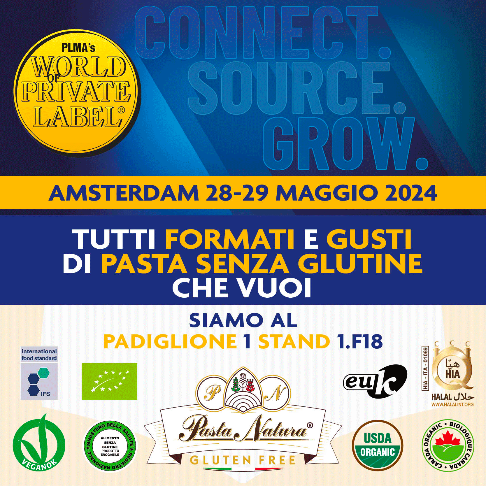 PASTA NATURA PROTAGONISTA AD AMSTERDAM