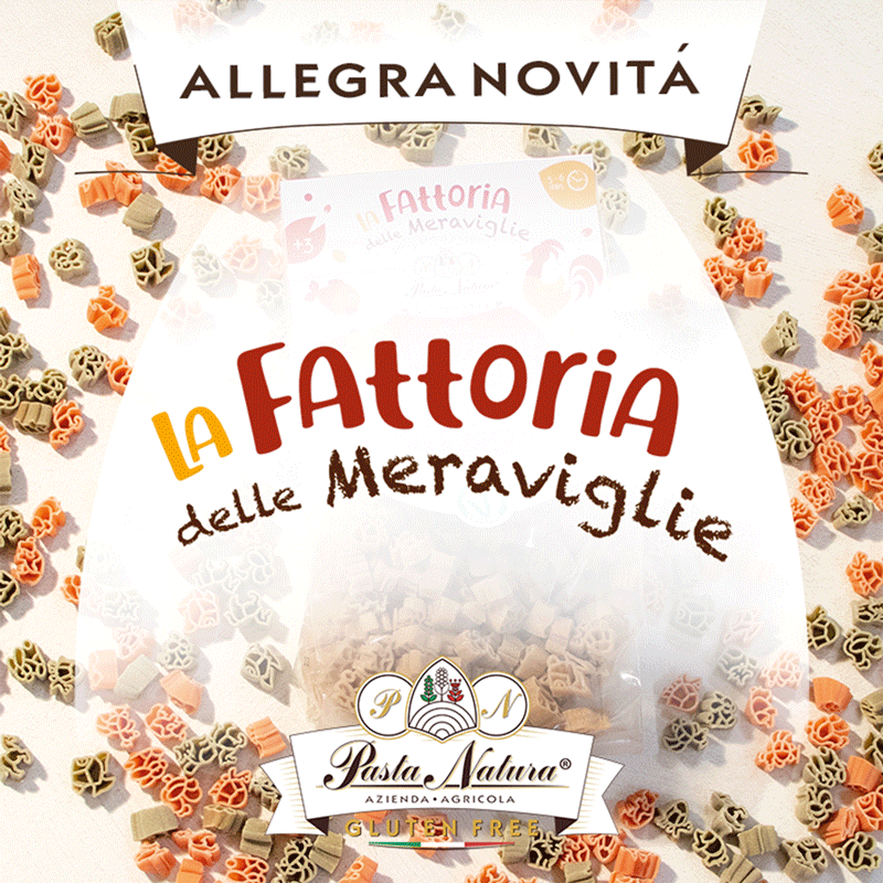 LA FATTORIA DELLE MERAVIGLIE PASTA NATURA