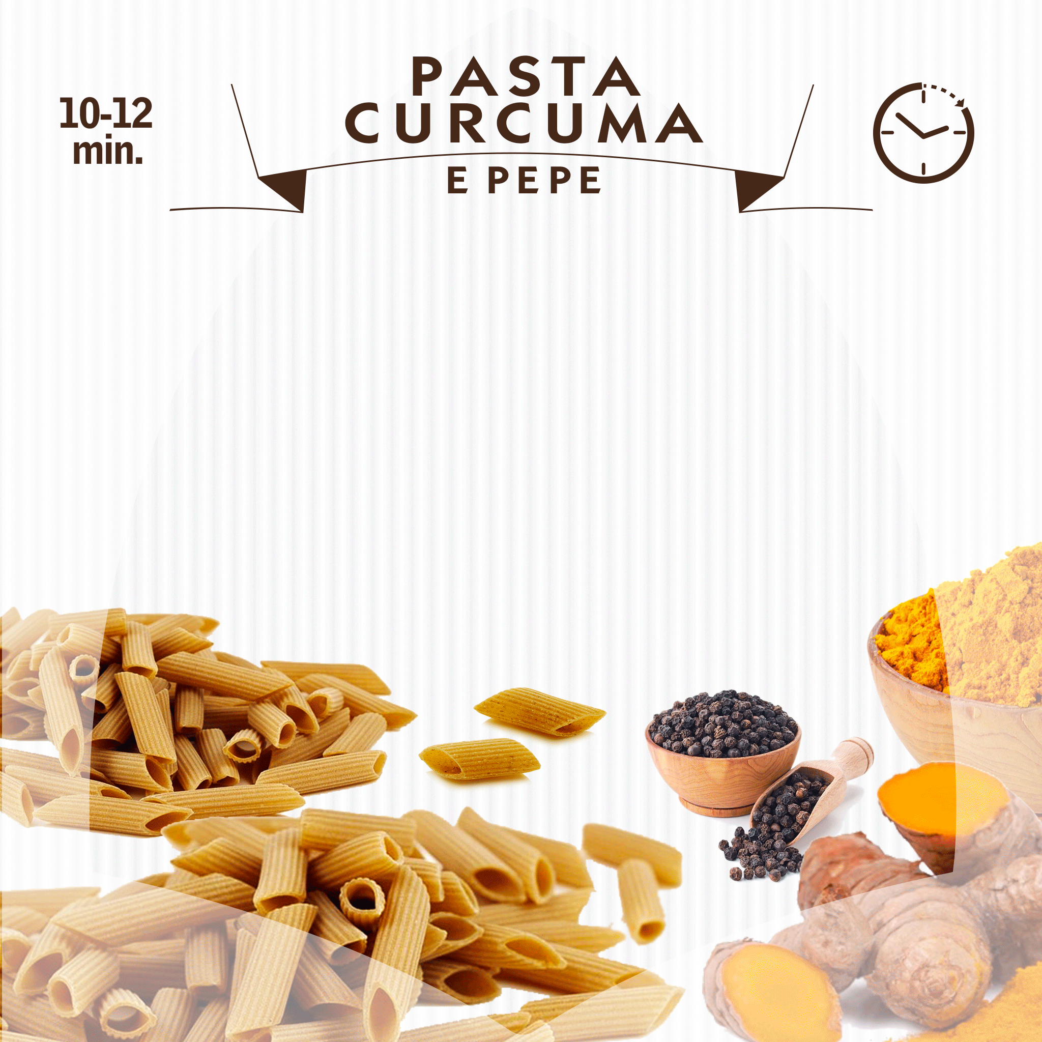 PASTA ALLA FARINA DI MAIS BIANCO CURCUMA E PEPE PASTA NATURA