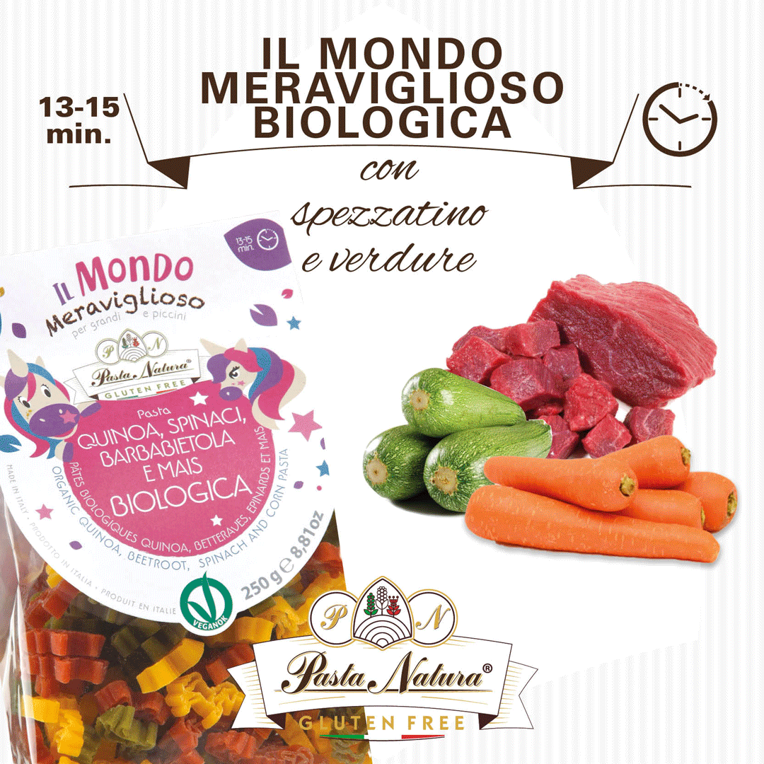 LUNCH BOX UNICORNI PASTA NATURA 