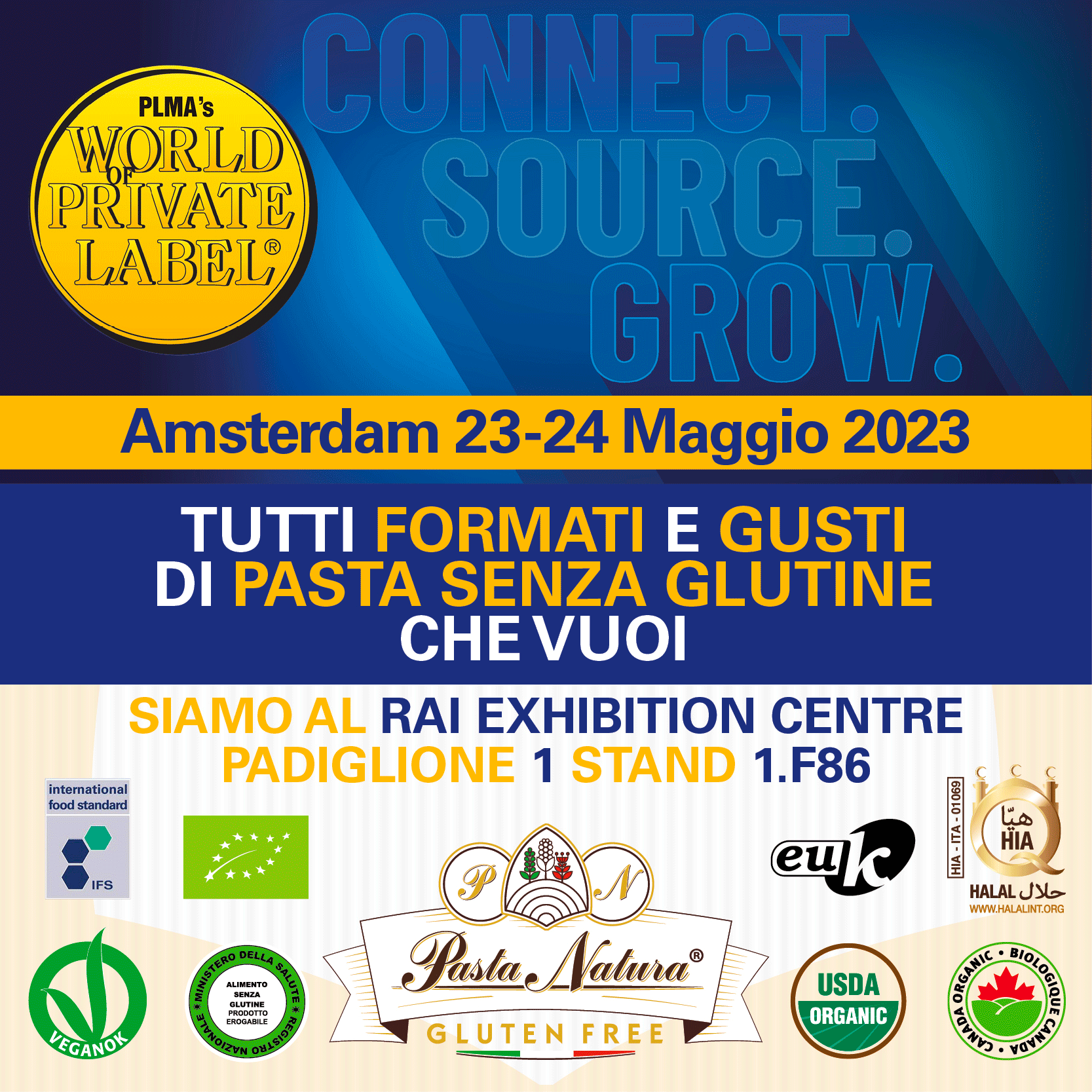 PLMA 2023: PASTA NATURA TORNA AD AMSTERDAM